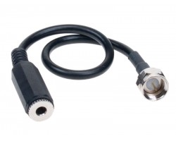 Антенний перехідник TV F-plug 3,5 мм. jack ACV 15-7132020