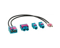 Антенный переходник ACV Audi, Skoda, Seat, Volkswagen, Mercedes, BMW, KIA, Opel, Citroen, Peugeot, Renault 1524-25