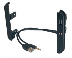 Переходная рамка Toyota с USB и AUX удлинителем Carav 11-912