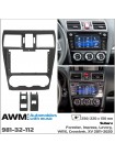 Переходная рамка Subaru Forester, Impreza, Levorg, WRX, Crosstrek, XV AWM 981-32-112