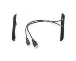 Переходная рамка Carav Toyota с USB и AUX удлинителем 11-712
