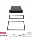 Переходная рамка универсальная для перехода с 2 DIN на 2 DIN/1 DIN Carav 11-920