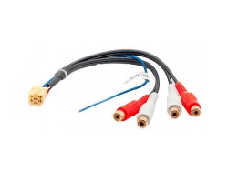 Адаптер лінійних виходів Carav Mini ISO-RCA 15-201