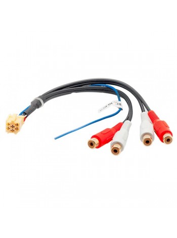 Адаптер лінійних виходів Carav Mini ISO-RCA 15-201