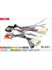 Перехідник для магнітол 9", 10.1" Mitsubishi Pajero Sport Carav 16-041