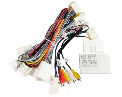 Перехідник для магнітол 9", 10.1" Toyota Land Cruiser Prado 120, Lexus GX 470 AWM 170-100