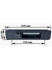 Штатна камера заднього огляду Prime-X TR-13W AHD/CVBS Mercedes
