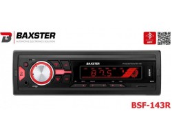 Магнитола Baxster BSF-143 red