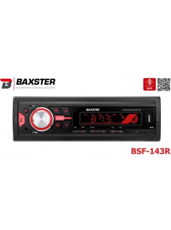 Магнитола Baxster BSF-143 red