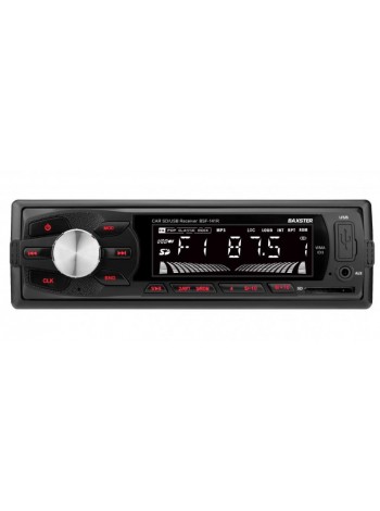 Магнитола Baxster BSF-141 red