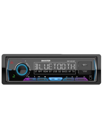Магнітола Baxster BSF-5531BT MulticolorRGB/BT/SWI