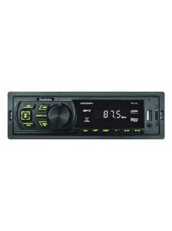 Магнітола Fantom FP-313 Black/Green