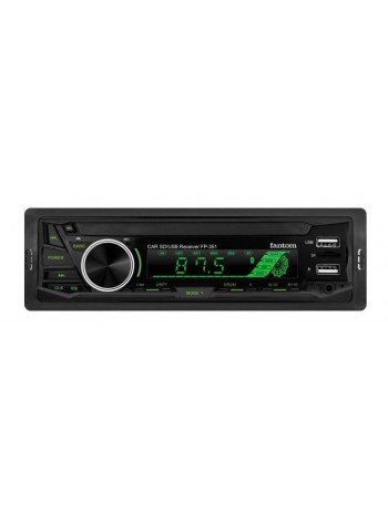 Магнитола Fantom FP-351 Black/Multicolor