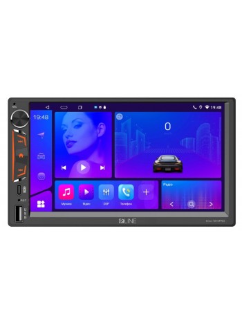 Мультимедійний центр Qline Dino-1810PRO Android 10 4/64 DSP 4G