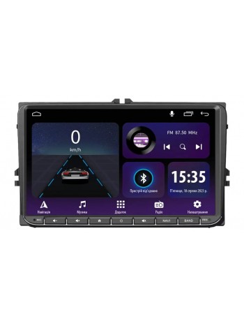 Штатна магнітола Sigma E9232 2+32 Gb Volkswagen Universal 9"