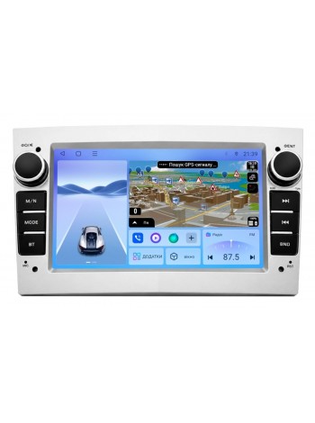 Штатна магнітола Cyclone Opel (4x64 DSP 4G) Silver