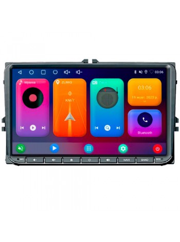 Штатная магнитола DriveX SE-VW 4+64 QLED 4G DSP 8CF 4x50W