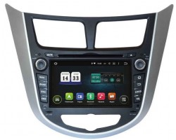 Штатная магнитола Incar TSA-2487 Hyundai Accent 2011+ Android 9