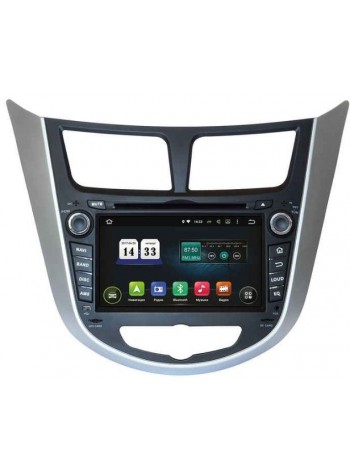 Штатна магнітола Incar TSA-2487 Hyundai Accent 2011+ Android 9