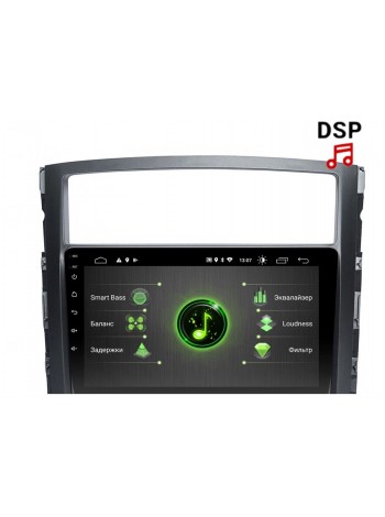 Штатна магнітола Incar DTA-6104 Mitsubishi Pajero Wagon Android 10 DSP