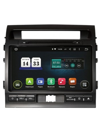 Штатна магнітола Incar AHR-2280 Toyota Land Cruiser 200 2007-2015 + адаптер підсилювача