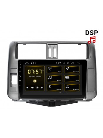 Штатна магнітола Incar DTA-0145 Toyota Prado 150 10-13  Android 10 DSP з адаптером підсилювача