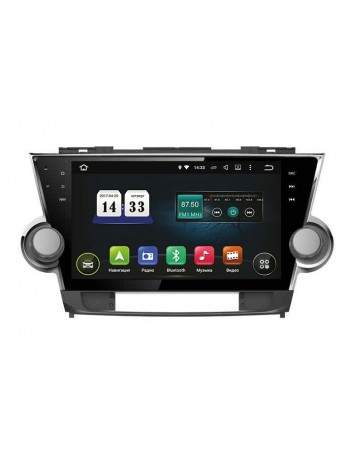 Штатна магнітола Incar AHR-2298 Toyota Highlander 2008-2013