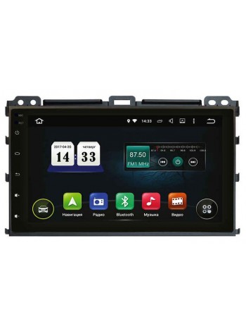 Штатна магнітола Incar TSA-1083 Toyota Land Cruiser Prado 120 2002-2009 + адаптер підсилювача