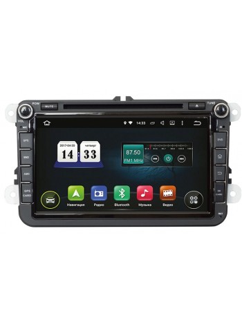 Штатна магнітола Incar AHR-8684/A5 Volkswagen Jetta, Touran, Sharan 2010+, Tiguan 2007+, Transporter Т6 , Amarok 2009+, Golf V,VI, Passat B6, B7, CC