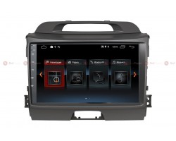 Штатна магнітола RedPower 30074 IPS Kia Sportage 3 2010-2016 Android 9