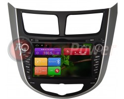 Штатна магнітола RedPower 21067 Hyundai Accent RB, HB Android 4