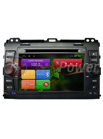 Штатна магнітола RedPower 21182 Toyota Prado 120 Android 4.4