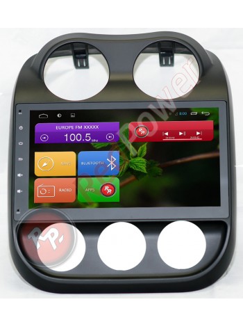 Штатна магнітола RedPower 21316B  Jeep Compass Android 4.2.2