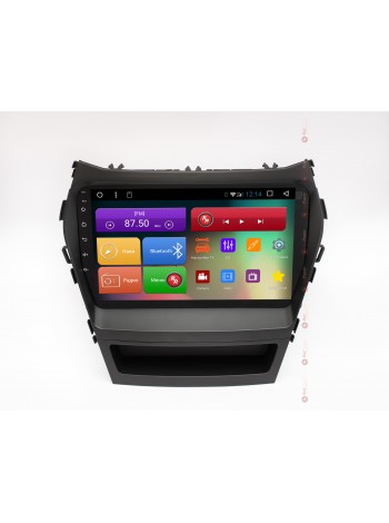 Штатна магнітола RedPower 31210 R IPS DSP Hyunda Santa Fe DM Android 7.1.1