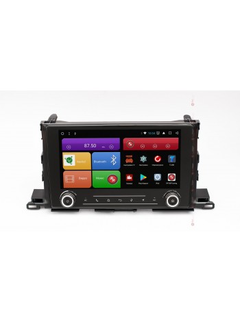 Штатна магнітола RedPower 31184 RK IPS DSP Toyota Highlander III U50 2014+ Android 7.1.1