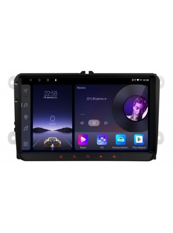 Штатна магнітола Shuttle SDUA-9001 Black/Red