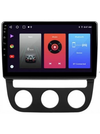 Штатна магнітола Sigma F10216 2+32 Gb Volkswagen Jetta 5, Golf 5 2005-2010 (B) 10" CarPlay