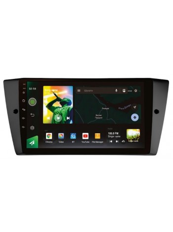 Штатна магнітола Sigma X9464 4+64 Gb BMW 3 E90 E91 E92 E93 2005-2013 9" CarPlay