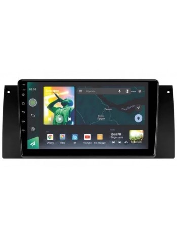 Штатна магнітола Sigma X9464 4+64 Gb BMW X5 E39 E53 1999 - 2006 (maximum equipment) 9" (L2) Carplay
