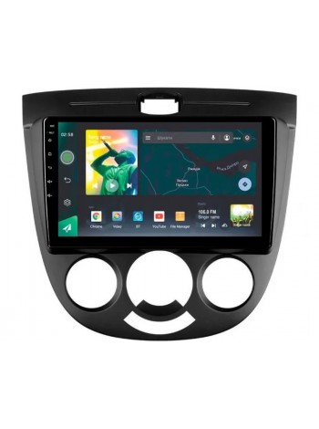 Штатна магнітола Sigma X9464 4+64 Gb Chevrolet Lacetti J200 Buick Excelle Hrv 2004-2013 (A) 9" CarPlay