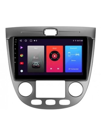 Штатна магнітола Sigma X9464 4+64 Gb Chevrolet Lacetti J200 Buick Excelle Hrv 2004-2013 (B) 9" CarPlay