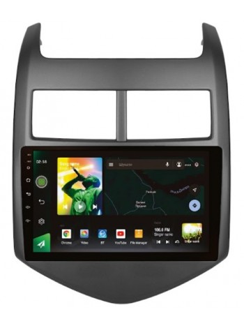 Штатна магнітола Sigma X9464 4+64 Gb Chevrolet Aveo 2 2011-2015 9" CarPlay