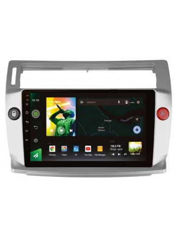 Штатна магнітола Sigma X9464 4+64 Gb Citroen C4 LA LC C-Triomphe C-Quatre 2004-2014 9" CarPlay
