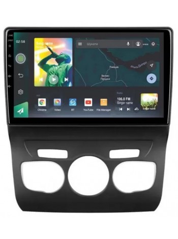 Штатна магнітола Sigma X10464 4+64 Gb Citroen C4 2 B7 (ZYJ)2013-2016 10" CarPlay