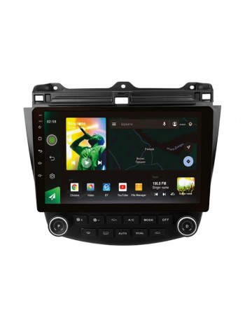Штатна магнітола Sigma X10464 4+64 Gb Honda Accord 7 CM UC CL 2005-2008 10" CarPlay