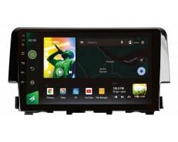 Штатна магнітола Sigma X9464 4+64 Gb Honda Civic 10 FC FK 2015-2020 9" CarPlay