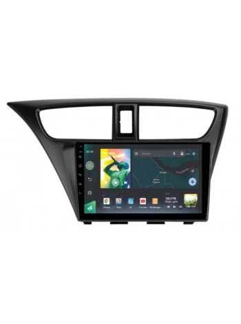 Штатна магнітола Sigma X9464 4+64 Gb Honda Civic 9 FK FB 2012-2017 9" Carplay