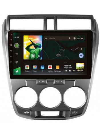 Штатна магнітола Sigma X10464 4+64 Gb Honda City 2008-2013 10" Carplay