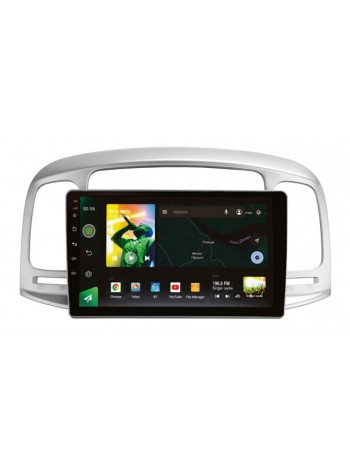 Штатна магнітола Sigma X9464 4+64 Gb Hyundai Accent 3 2006-2011 9" Carplay