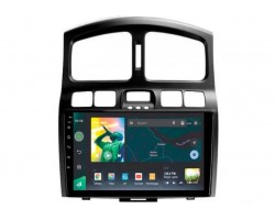 Штатна магнітола Sigma X9464 4+64 Gb Hyundai Santa Fe SM 2000-2012 For JAC S1 (Rein) 1 2007-2013 9" Carplay